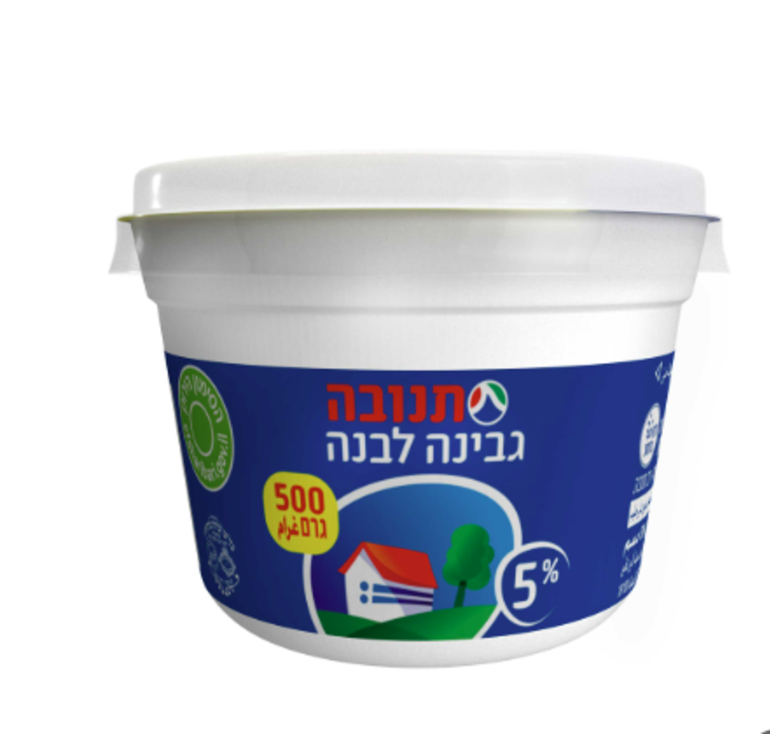 גבינה לבנה 9% – 500 גרם