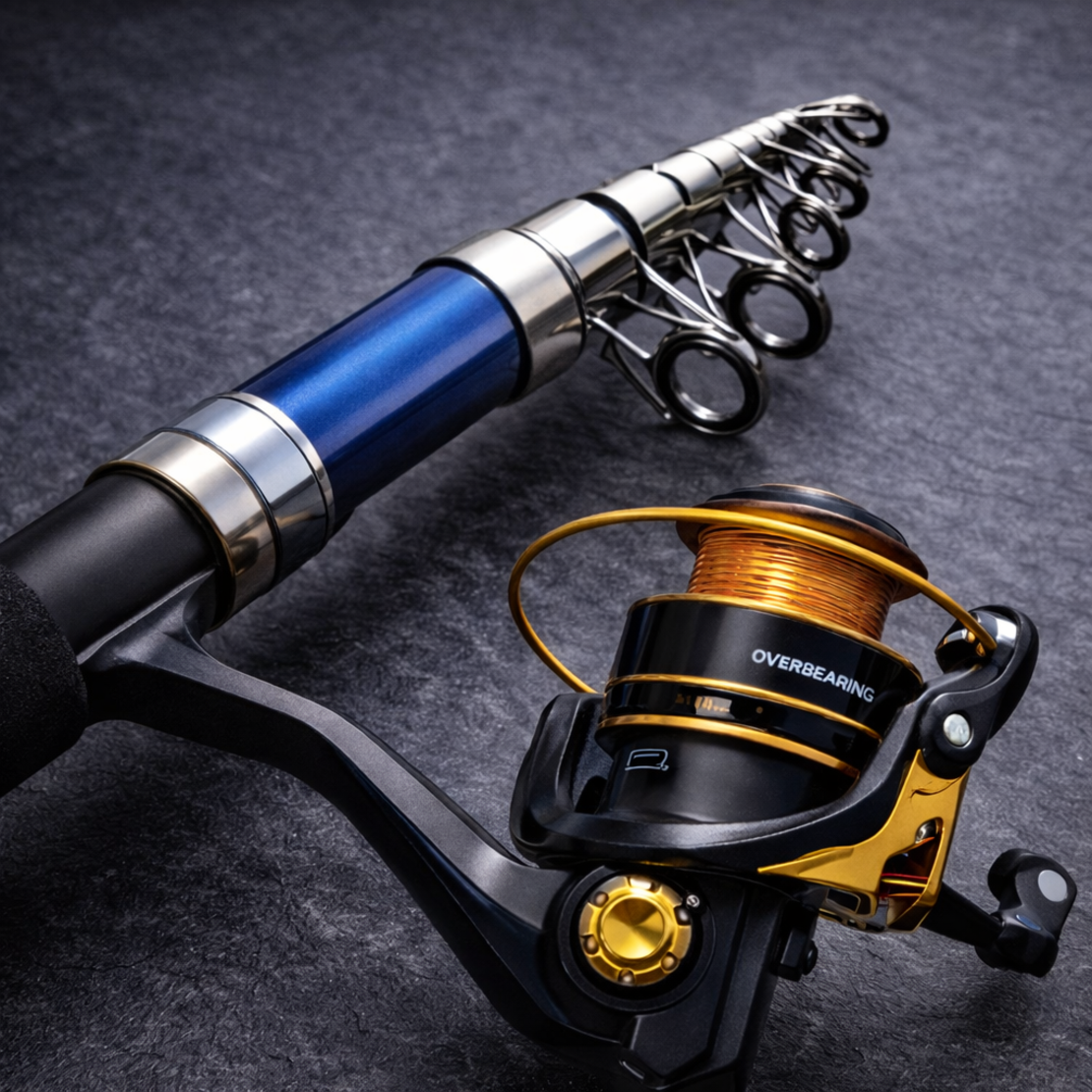 סט חכה רולר למתחילים 3 מטר