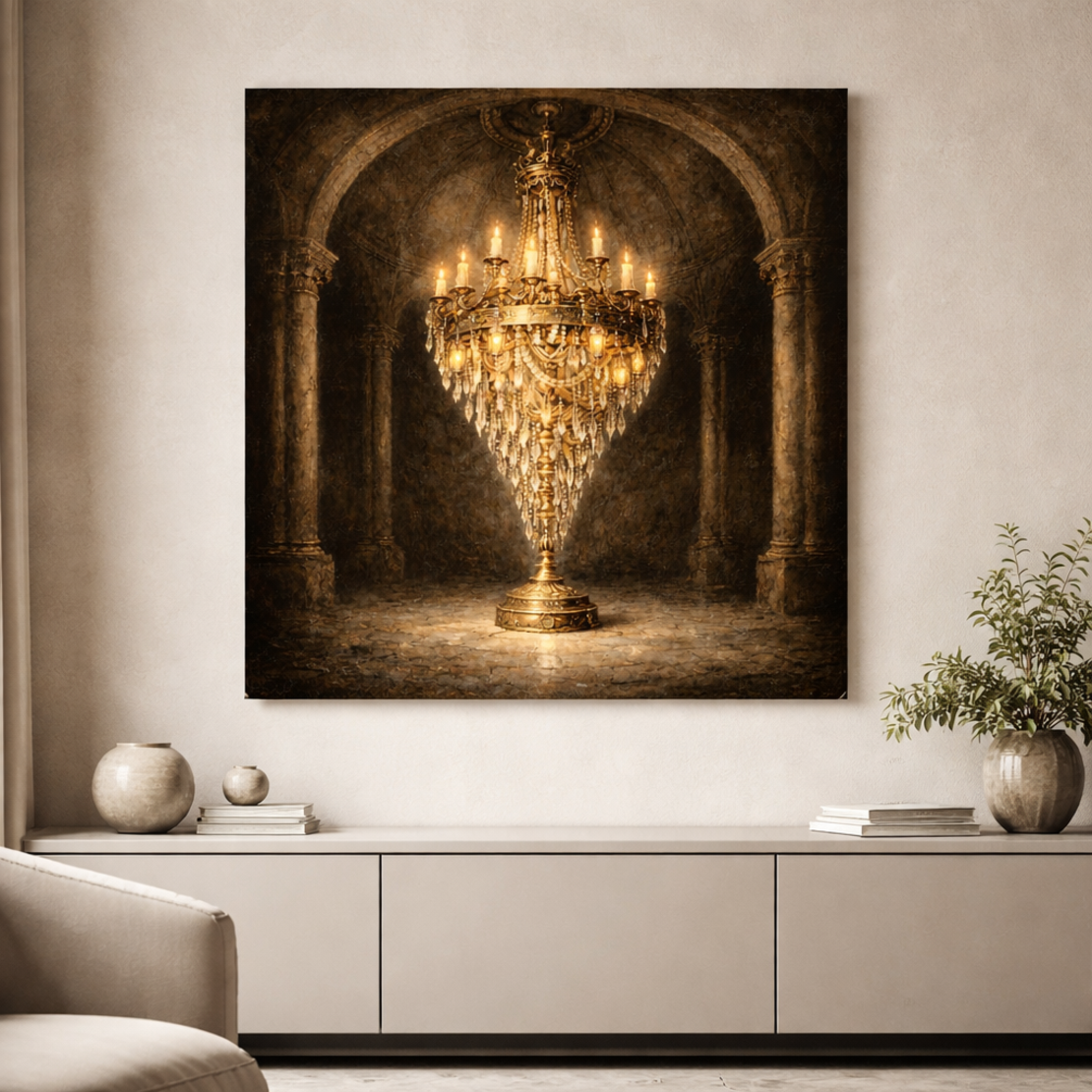 תמונה יצירה קנבס יוקרתית פשוט כך