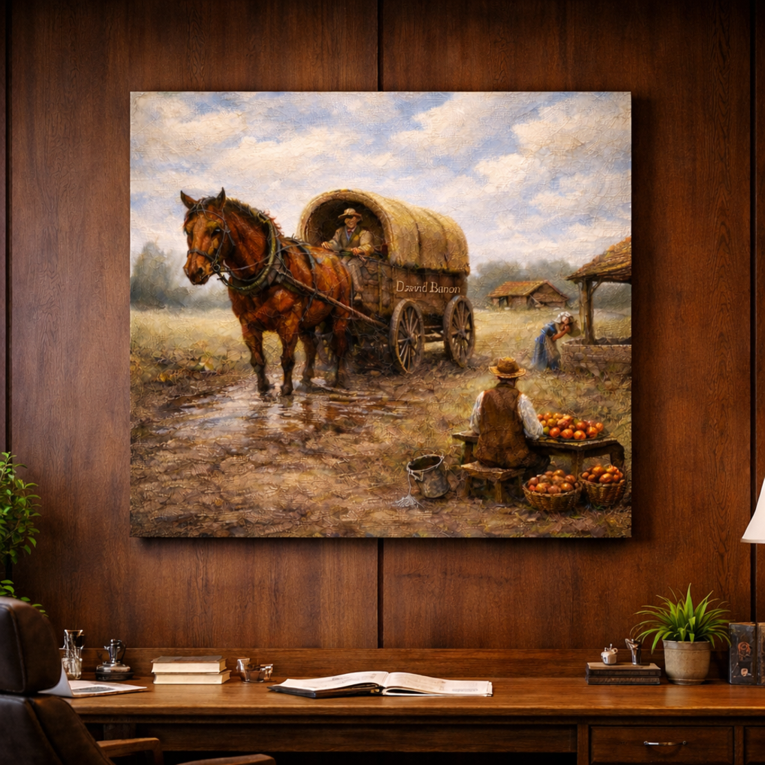 תמונת קנבס יוקרתית המתאימה לבית, לסלון ולמשרד