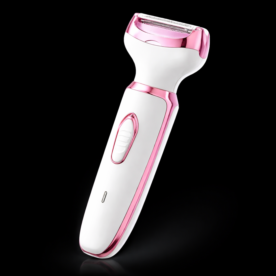 מכונת גילוח לנשים 4-ב-1 בעיצוב אלגנטי,