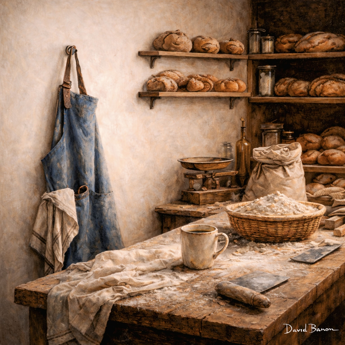 תמונה קנבס אומנותית האופה