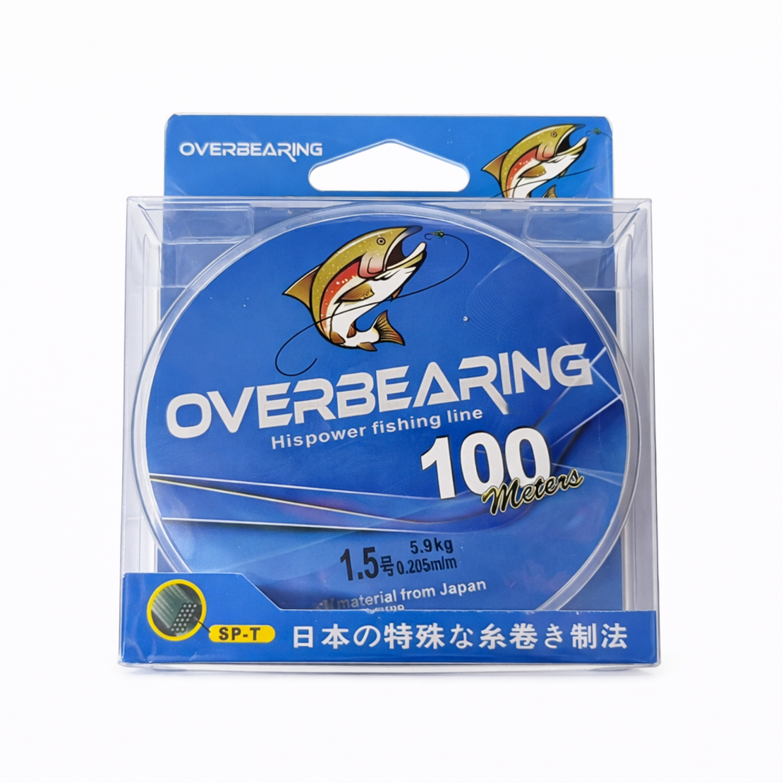 חוט דיג ניילון 100 מטר עובי 0.35 מ