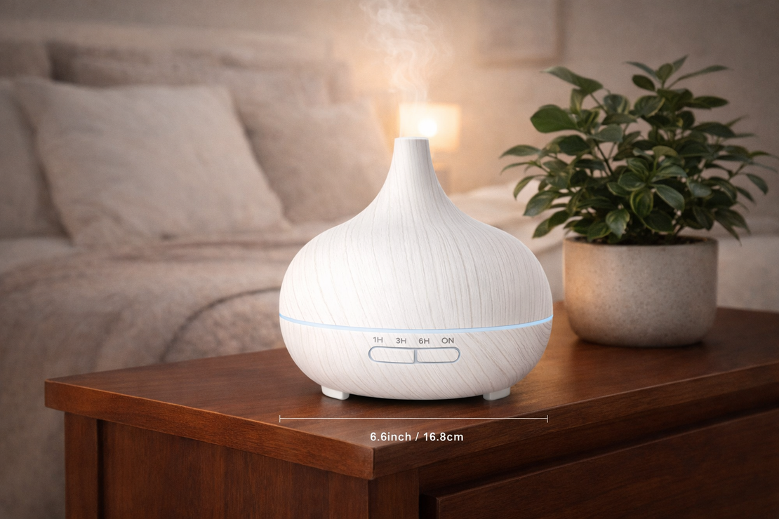 מפיץ ריח דקורטיבי לבן מקצועי