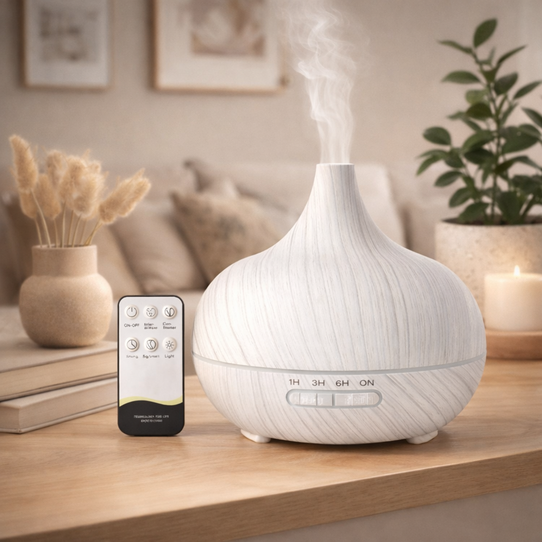 מפיץ ריח דקורטיבי לבן מקצועי