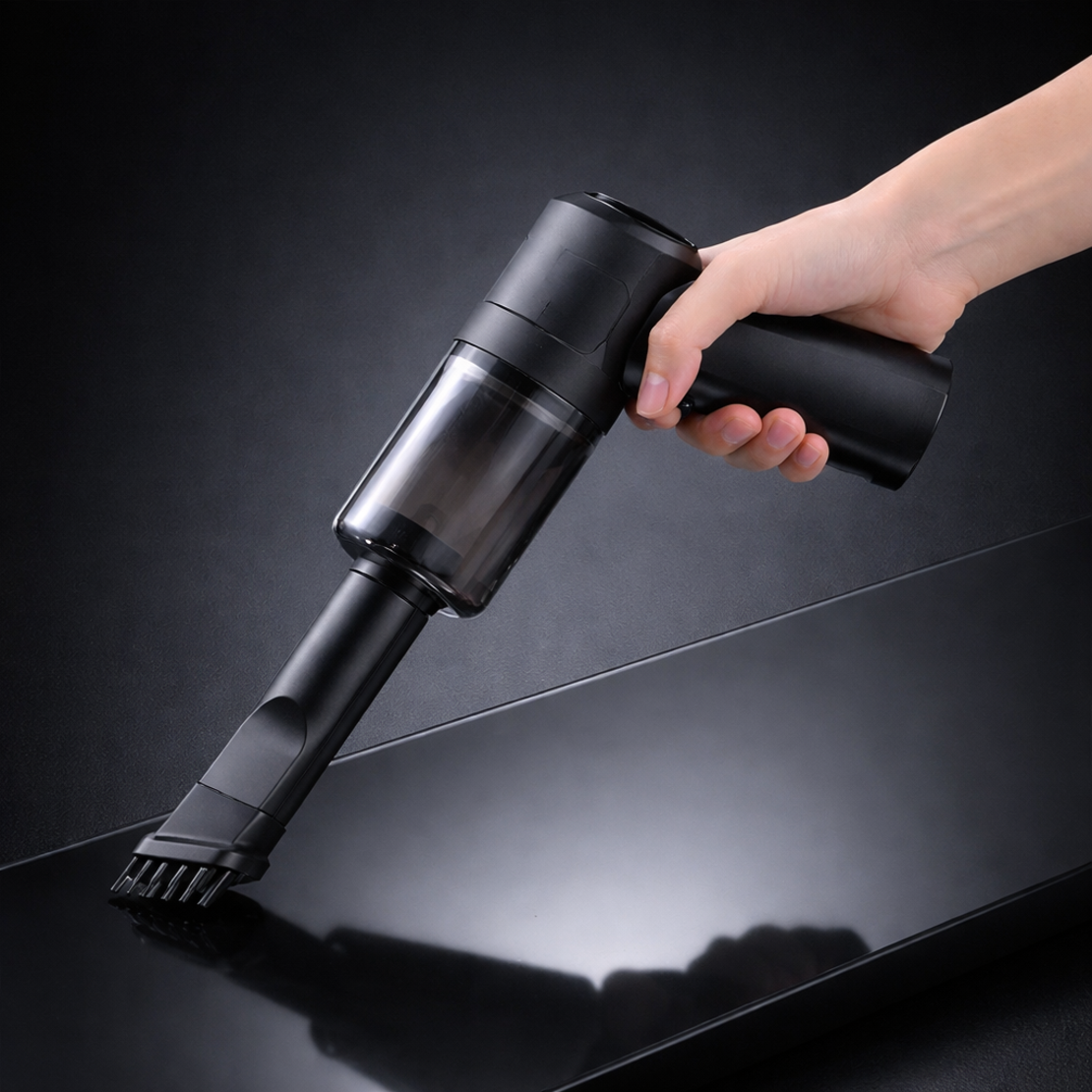 שואב אבק נטען קומפקטי לרכב ולבית