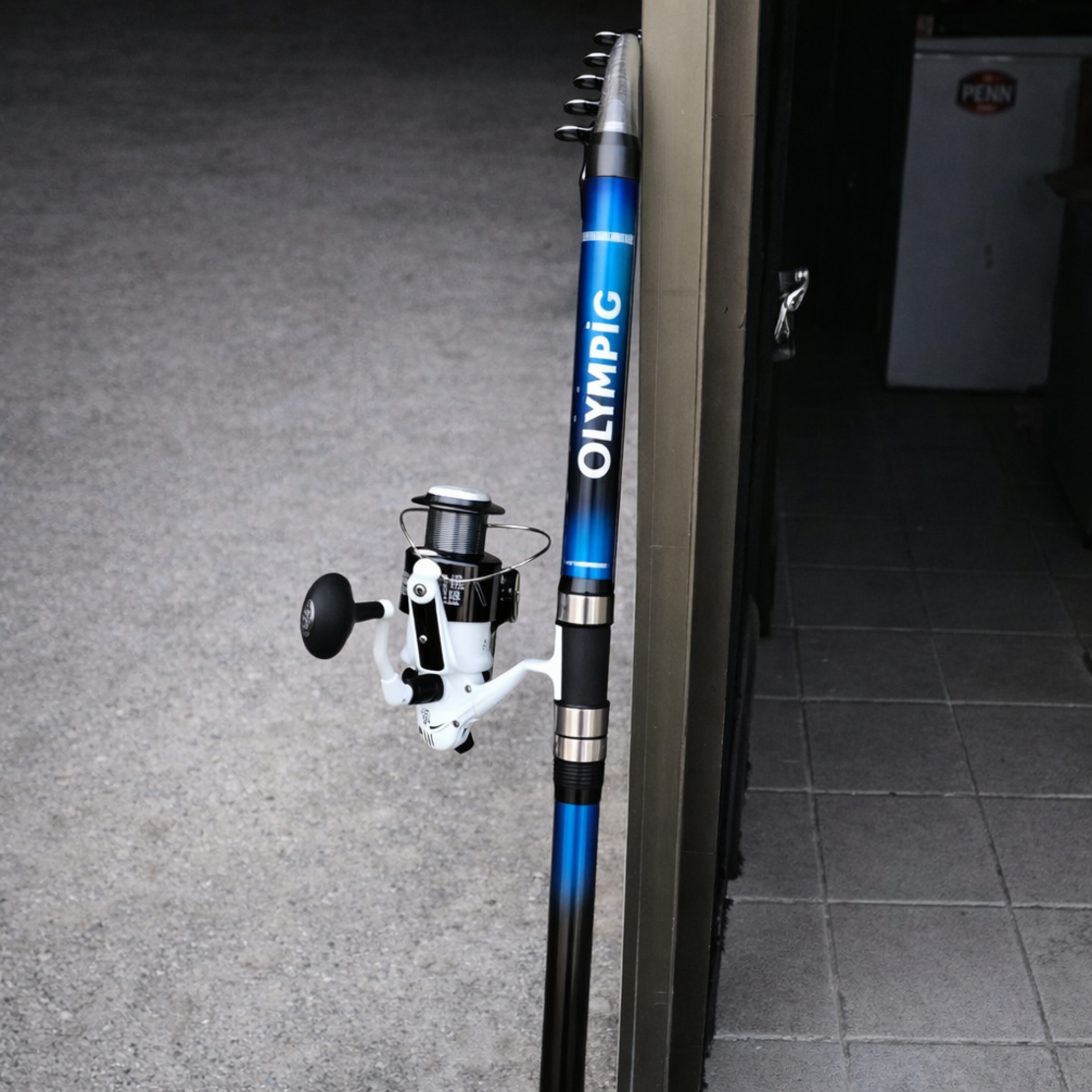 סט חכה רולר מקצועי 4.2 מטר – קרבון מלא אולימפיק