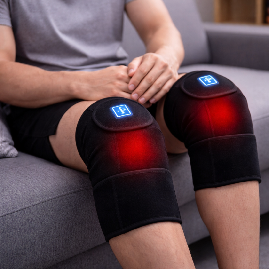 מסאז' ברכיים עם חימום בחיבור USB