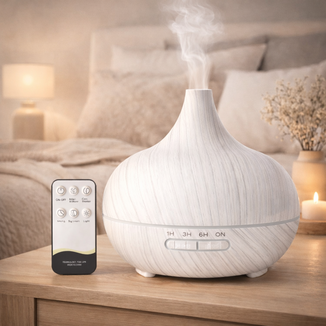 מפיץ ריח דקורטיבי לבן מקצועי