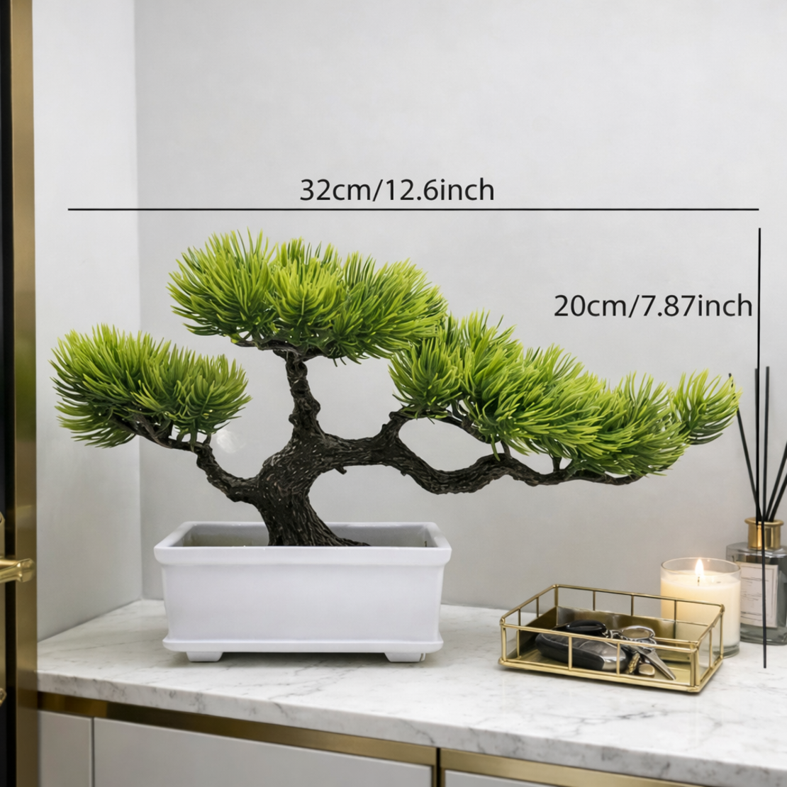 עץ בונסאי מלאכותי יוקרתי לעיצוב סלון