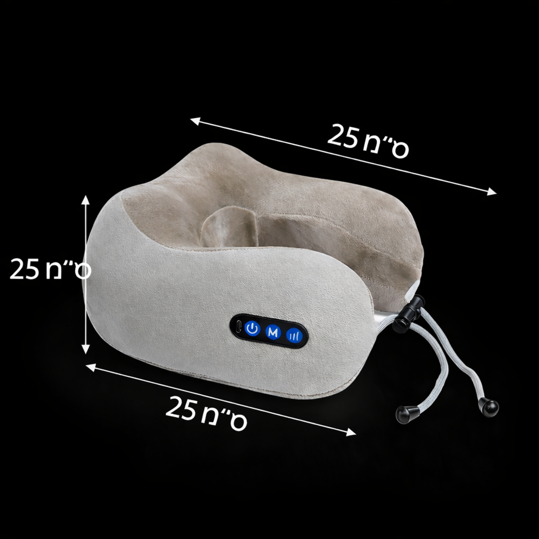 מסאז’ר עיסוי לצוואר חימום ורטט – נוחות עמוקה בבית