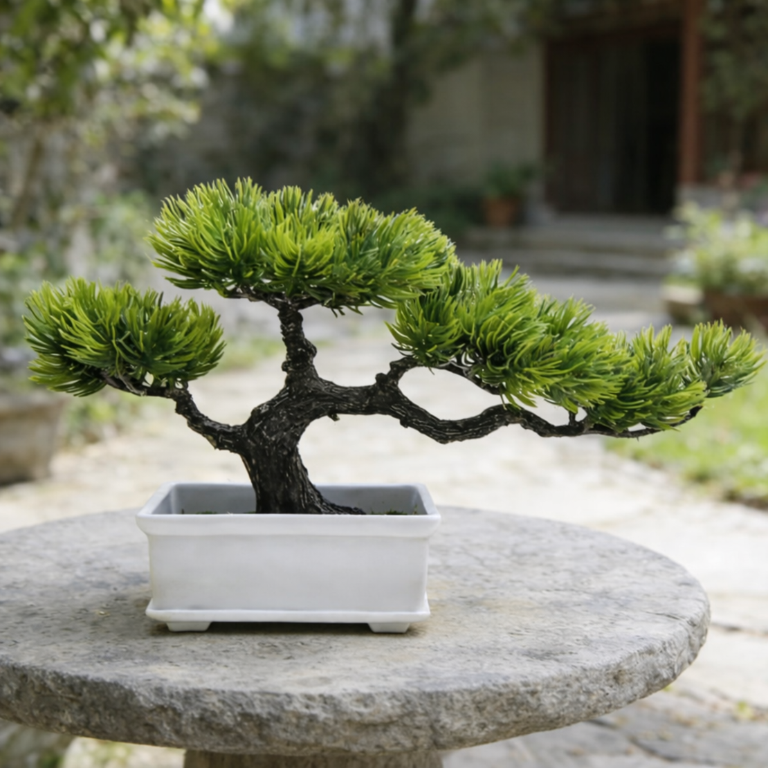 עץ בונסאי מלאכותי יוקרתי לעיצוב סלון