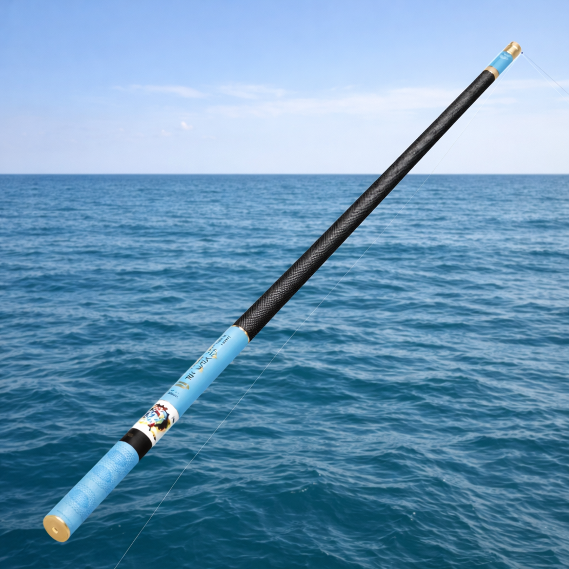 חכה בוס קרבון מלאה מקצועית קלה וגמישה – 6 מטר