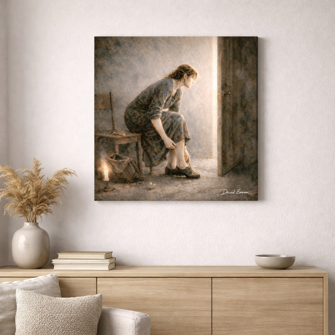 תמונת קנבס אומנותי יש מחר 3