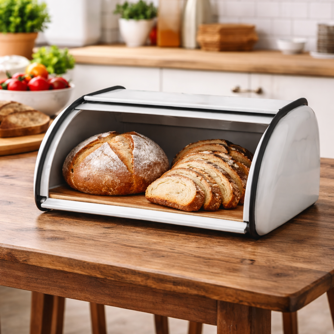 קופסת לחם נירוסטה יוקרתית