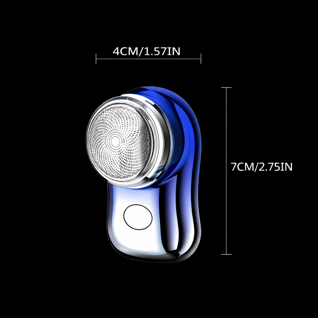 מכונת גילוח קטנה נטענת לשימוש בכל מקום