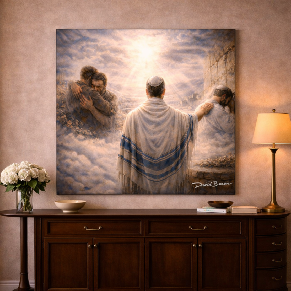 תמונת קנבס אומנותית כיפור דרכי