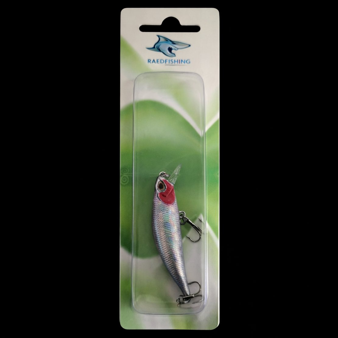 דמוי קטן לדיג – אידיאלי לזרזור כסף אדום