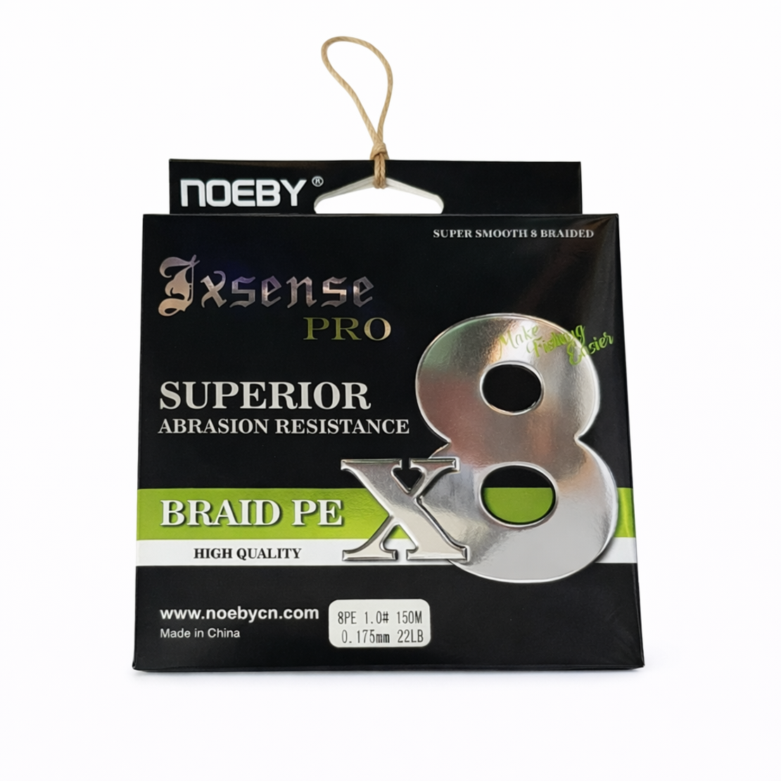 חוט דיג בד קלוע  1.0 – אורך 150 מטר לרולר