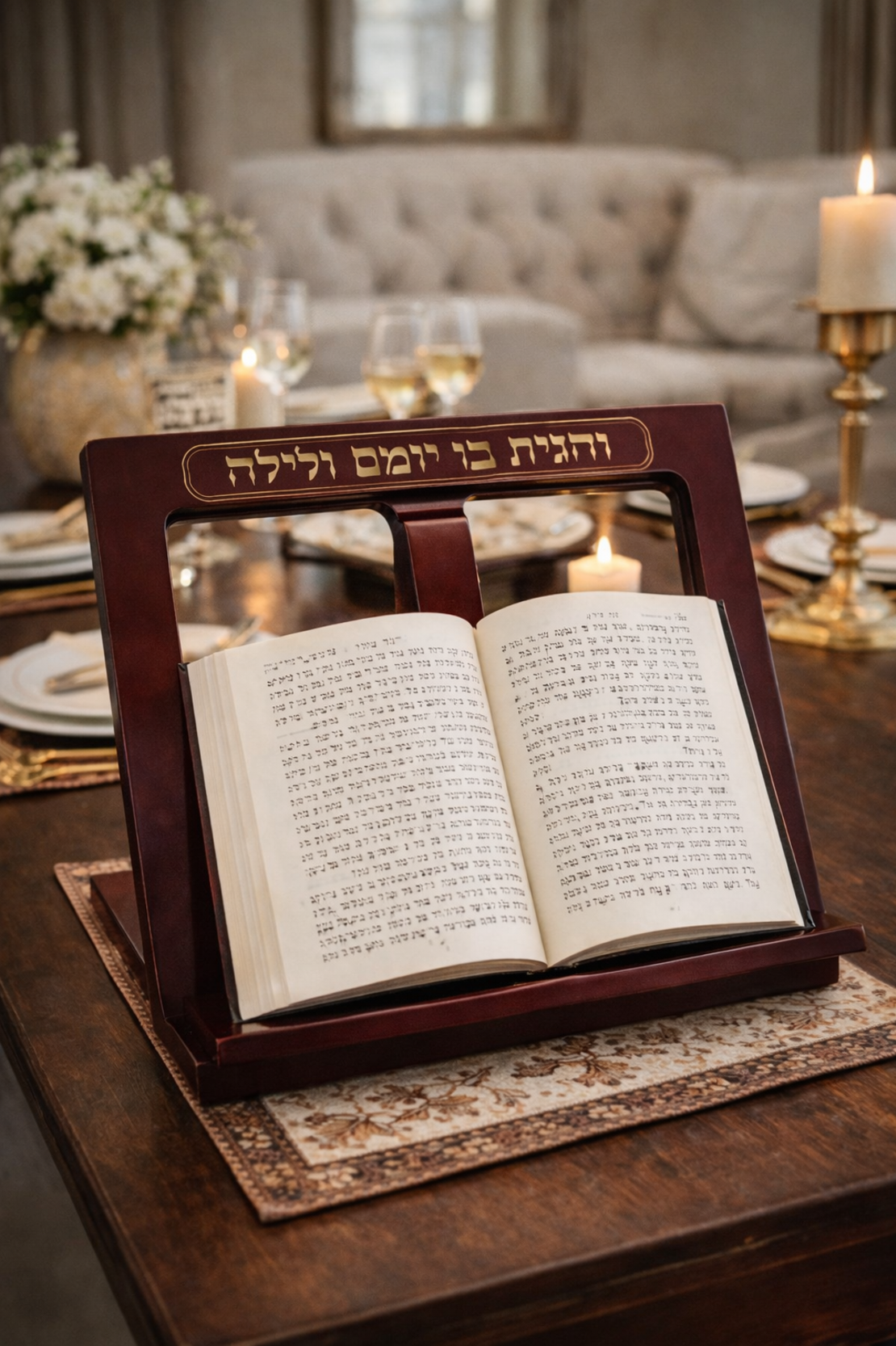 סטנד (מחזיק) לספר קודש בעיצוב מהודר