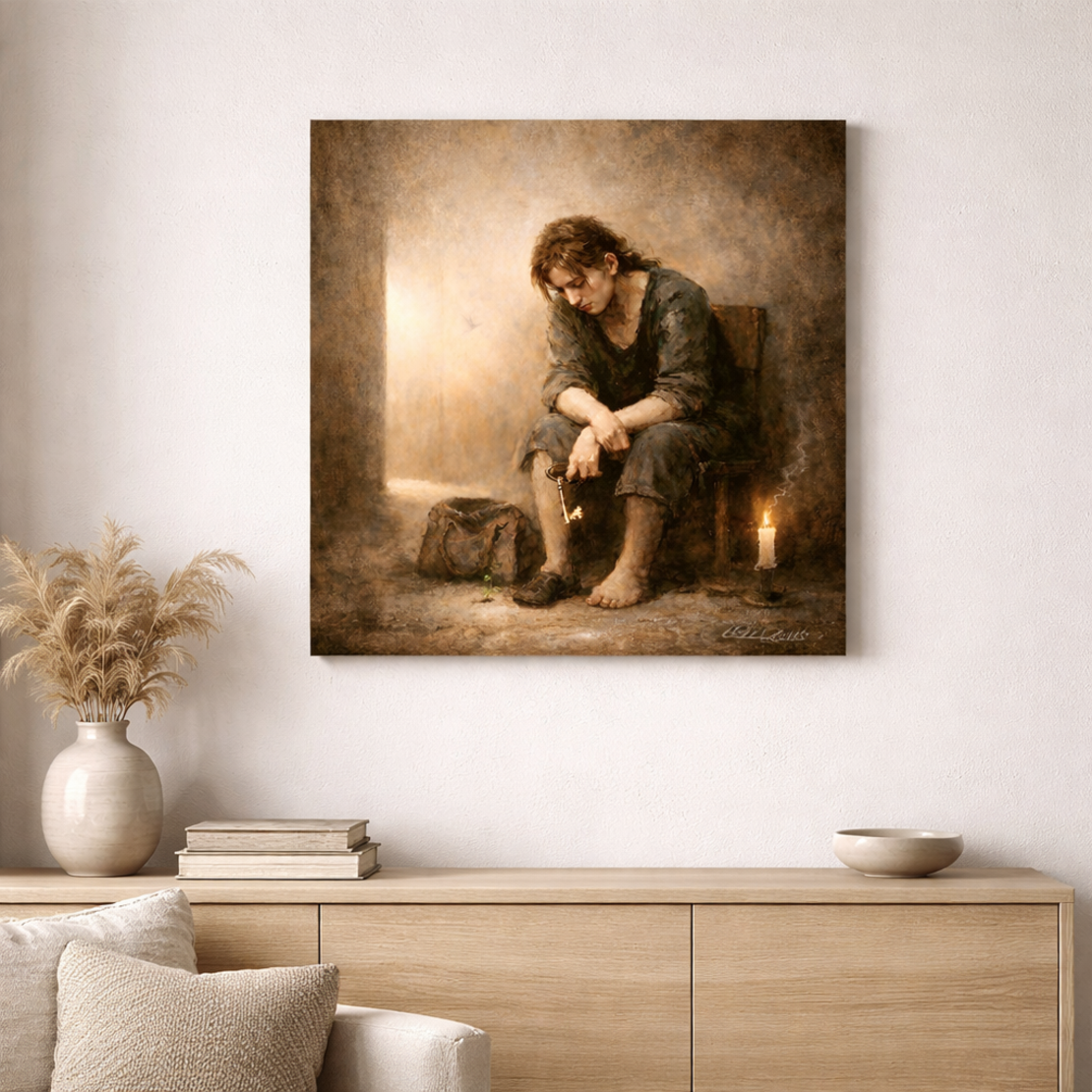 תמונת קנבס אומנותי יש מחר חלק 1