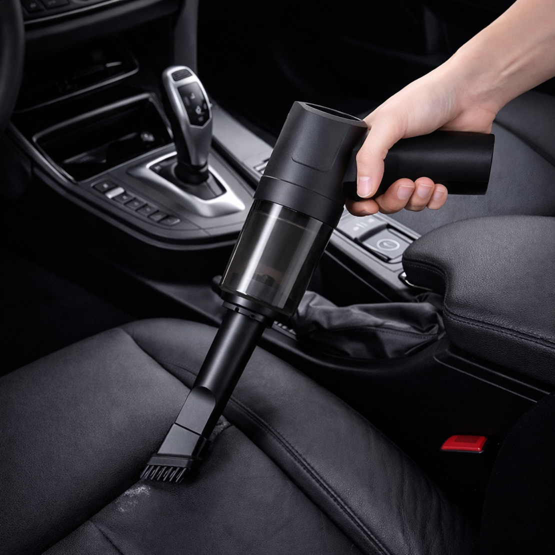 שואב אבק נטען קומפקטי לרכב ולבית