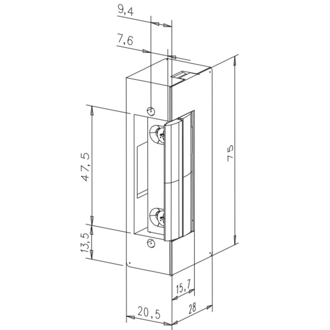 מנעול חשמלי מולטילוק