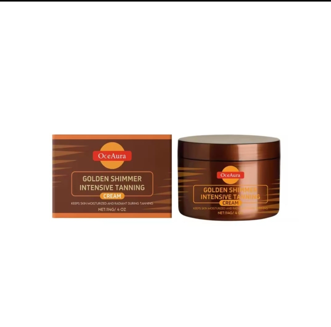 Golden Shimmer Intensive Tanning Cream 140g – קרם שיזוף זהוב