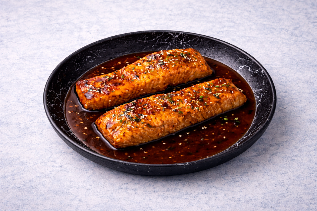 סלמון בטריאקי - 4 יח'