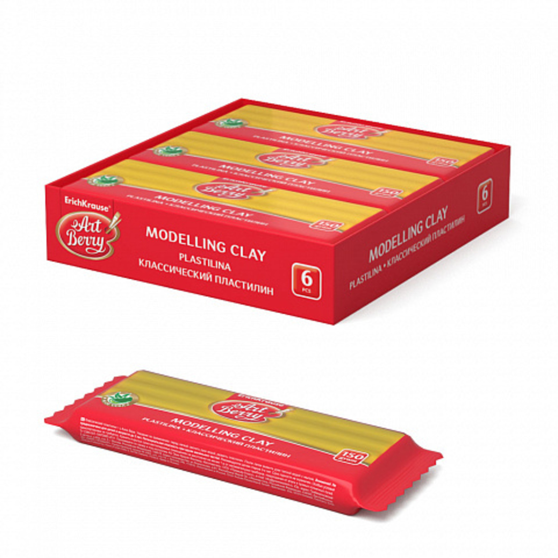 צהוב פלסטלינה עם אלווירה 150 גר ARTBERRY