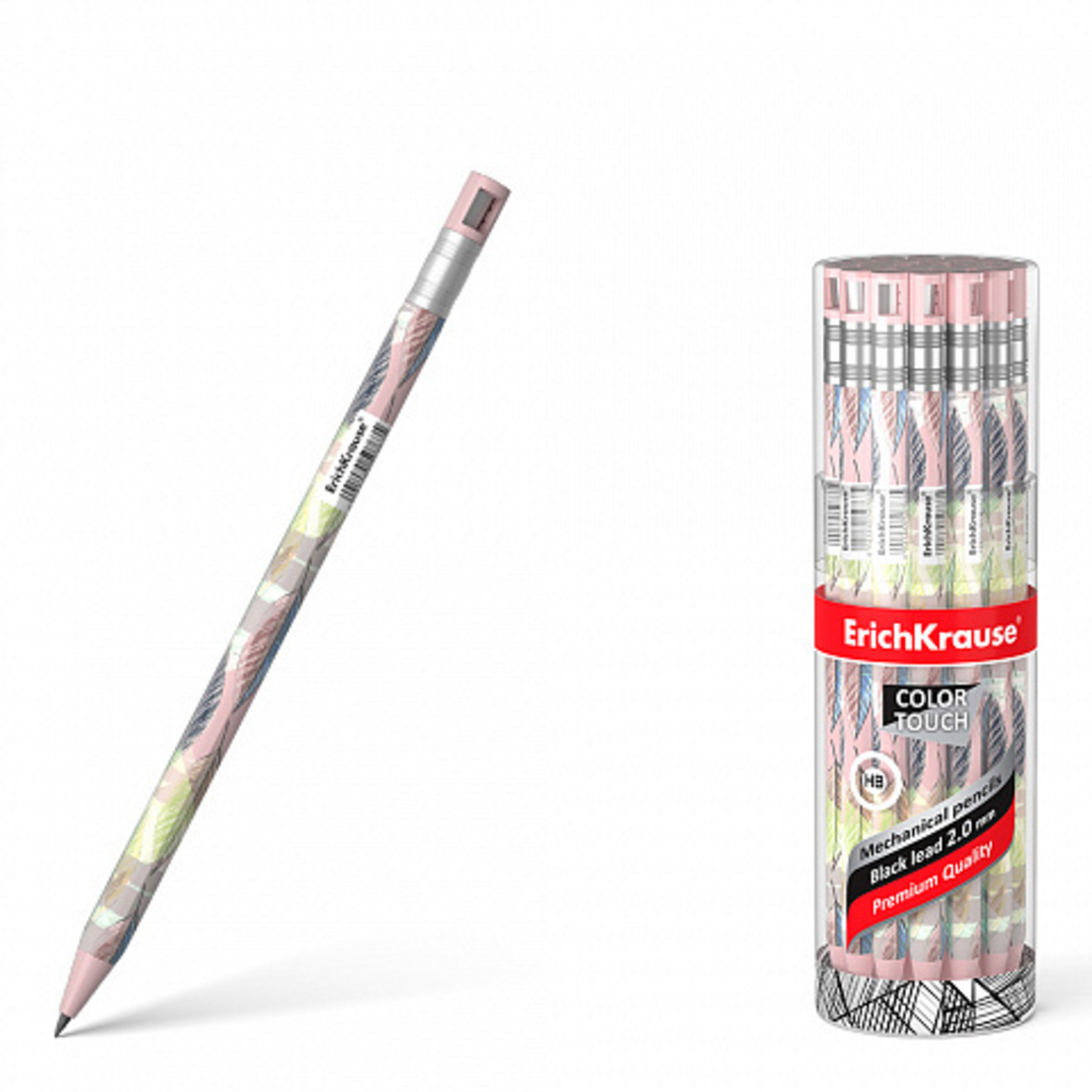 FLORA עפרון מיכני 2.0 24 יח במארז