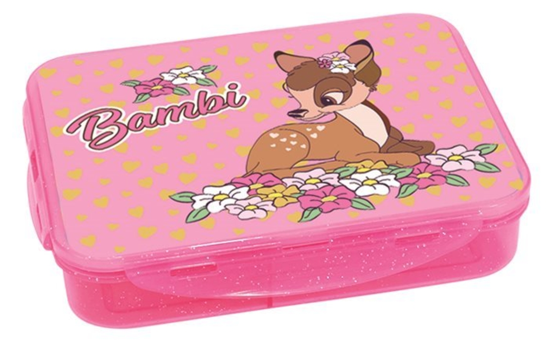 קופסת אוכל מחולקת שטוחה