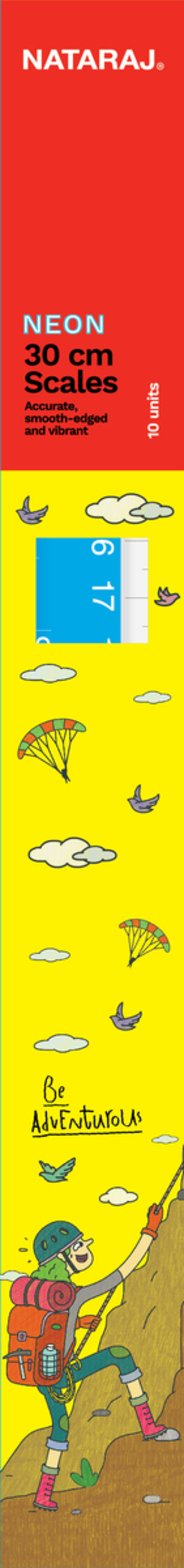 NATARAJ סרגל 30 ס