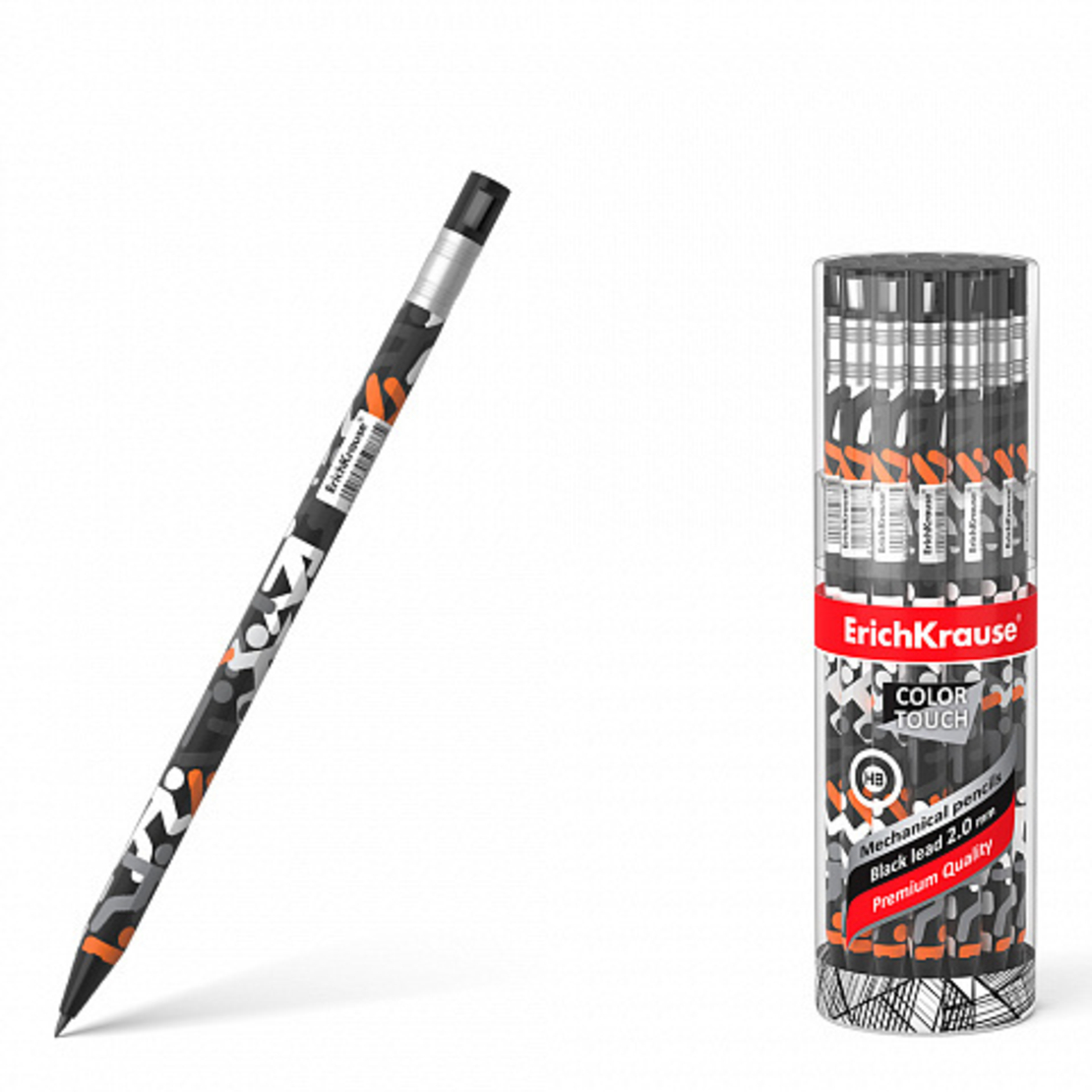 WALKERS עפרון מיכני 2.0 24 יח במארז