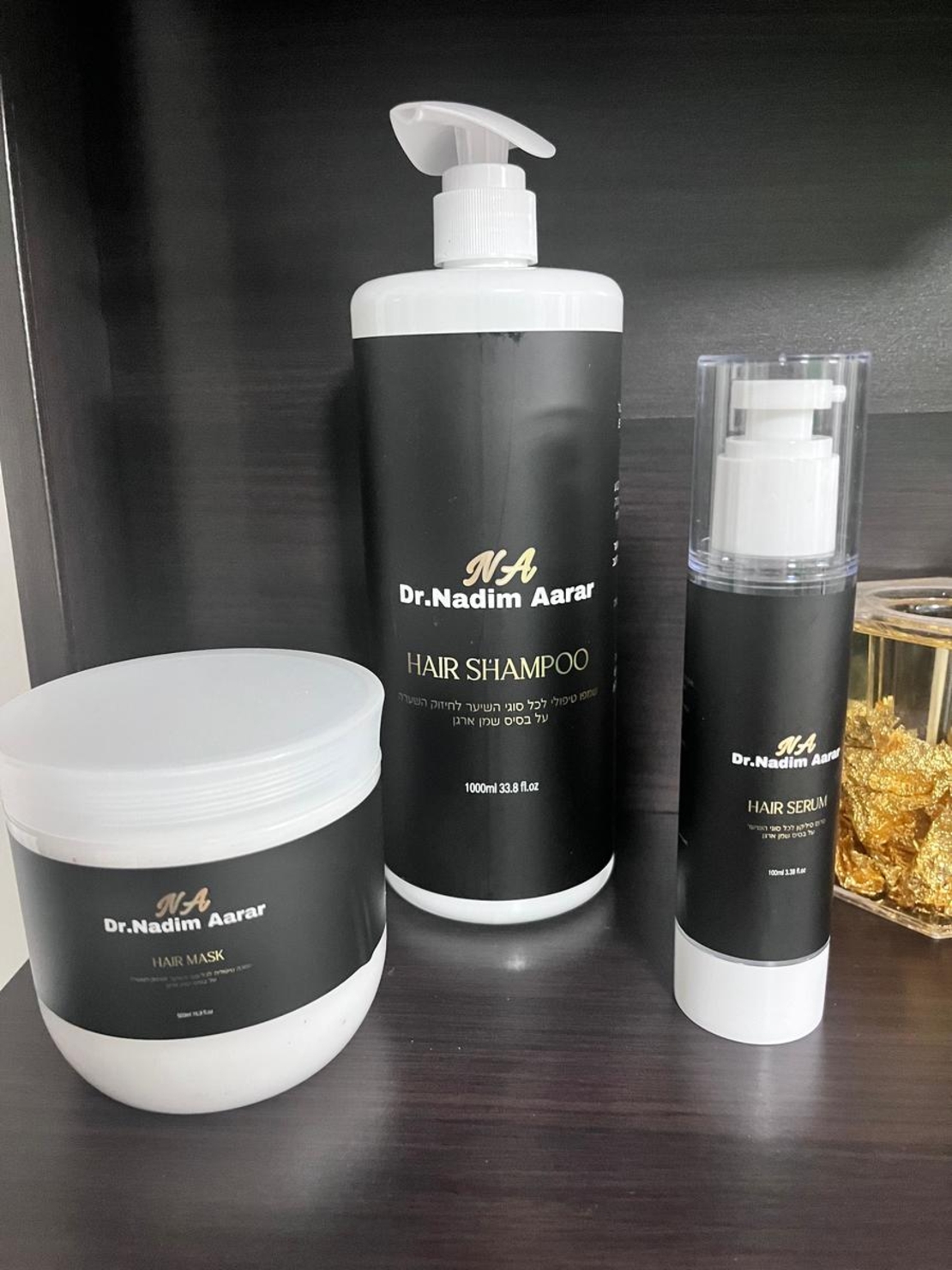 שמפו + מסיכה וספריי