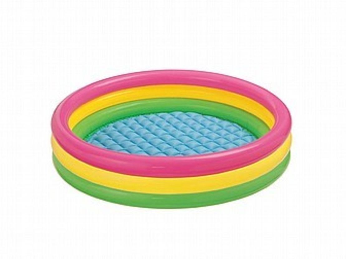 בריכה עגולה צ. הגלידה מתנפחת 3 קומות 1.14mx25cm ק'-6 57412
