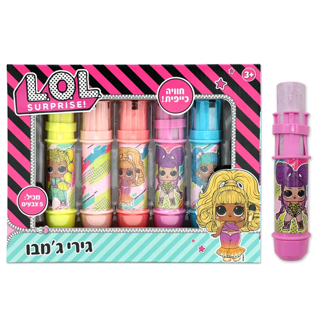 סט 5 גירי ג'מבו LOL