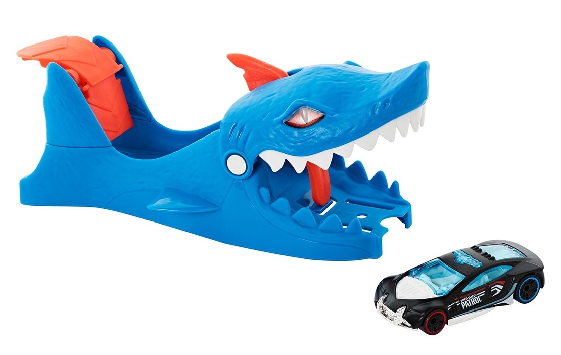 משגר כריש עם מכונית הוט ווילס