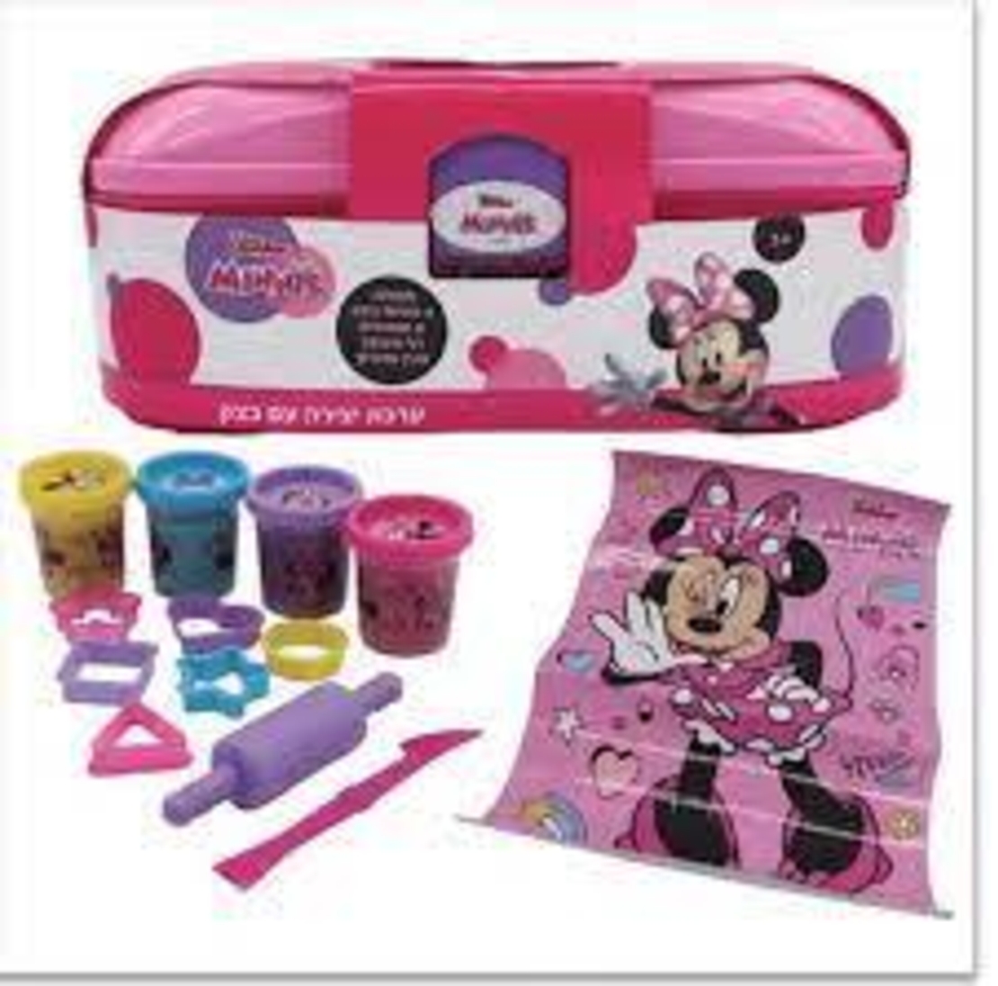 ערכת יצירה עם בצק בקופסה-מיני מאוס