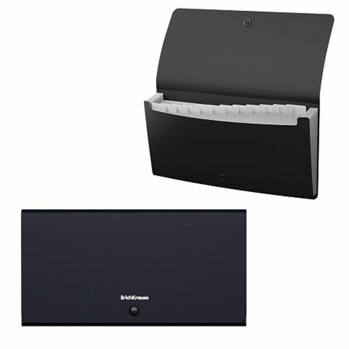 תיק הרמוניקה 12 תא גודל צ'ק שחור