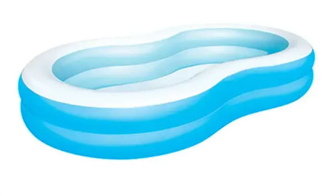 בריכה שמינייה 262-157-46 ס''מ כחולה Bestway 54117B שזר
