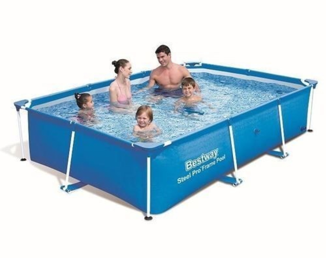 בריכת עמודים מלבנית 259X170X61 BESTWAY דגם 56403