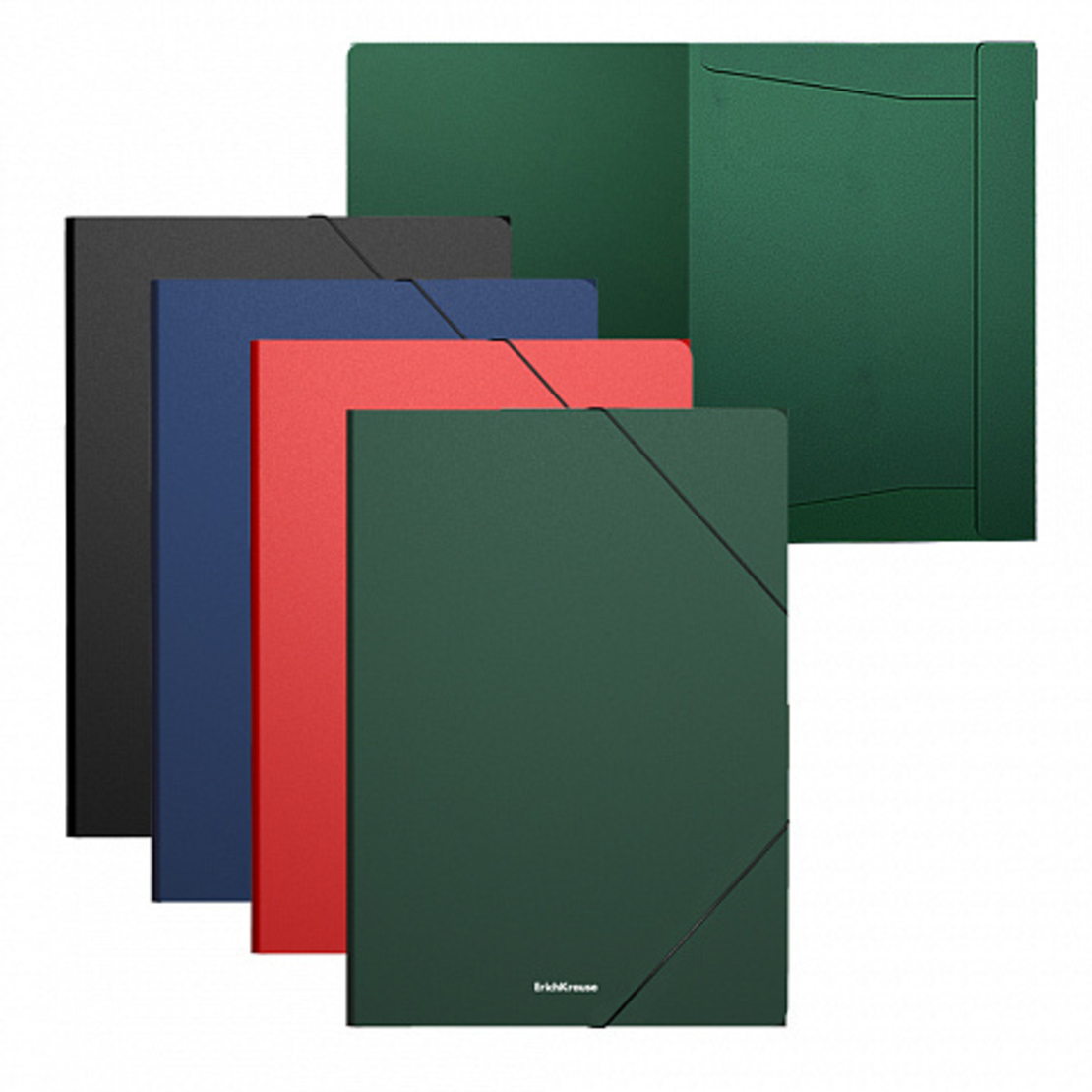 תיקייה עם גומי מעורב צבעים A4 MATT CLASSIC