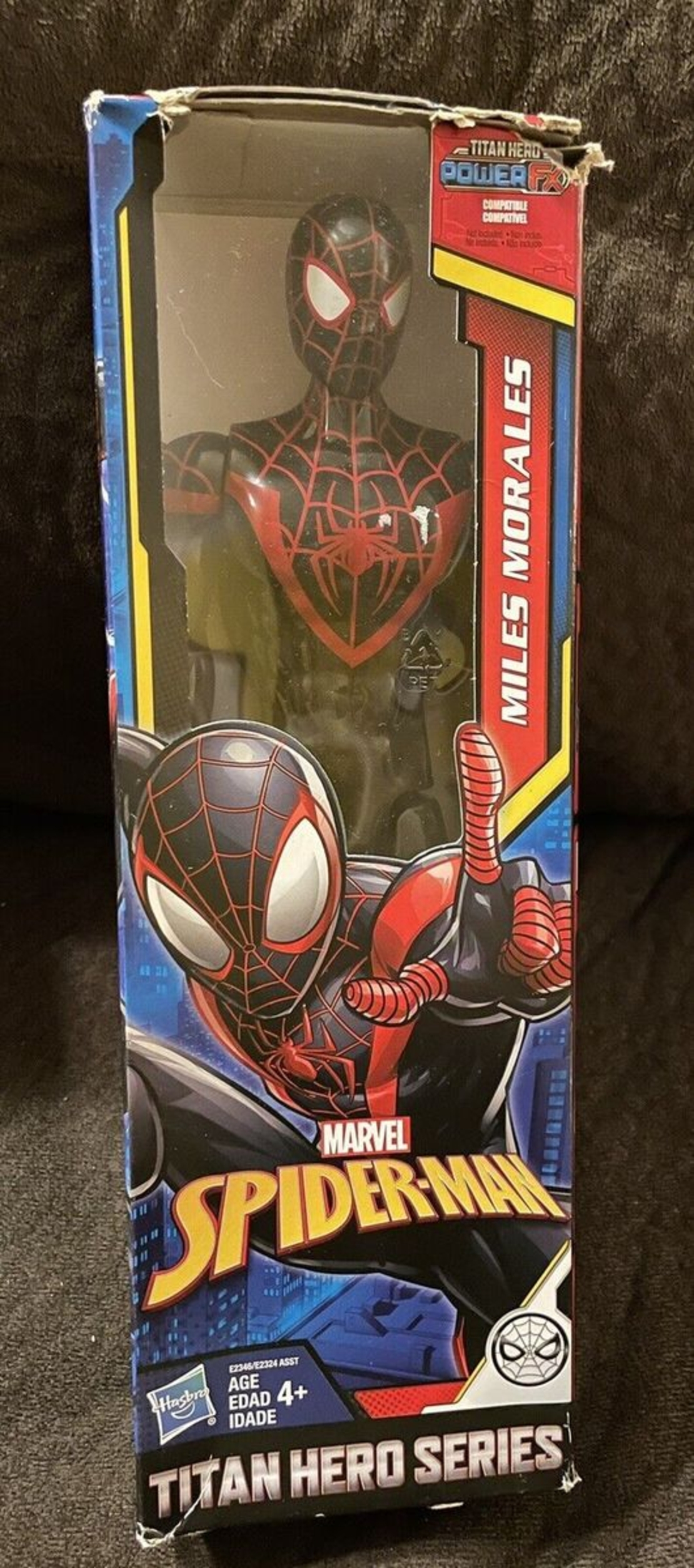 סדרת גיבורי הטיטאן החדשה של הסברו מארוול ספיידרמן טיטאן מיילס מוראלס דמות פעולה