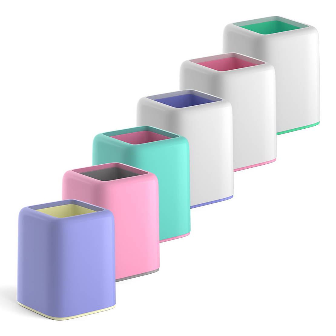 מעמד עטים FORTE פסטל מעורב צבעים