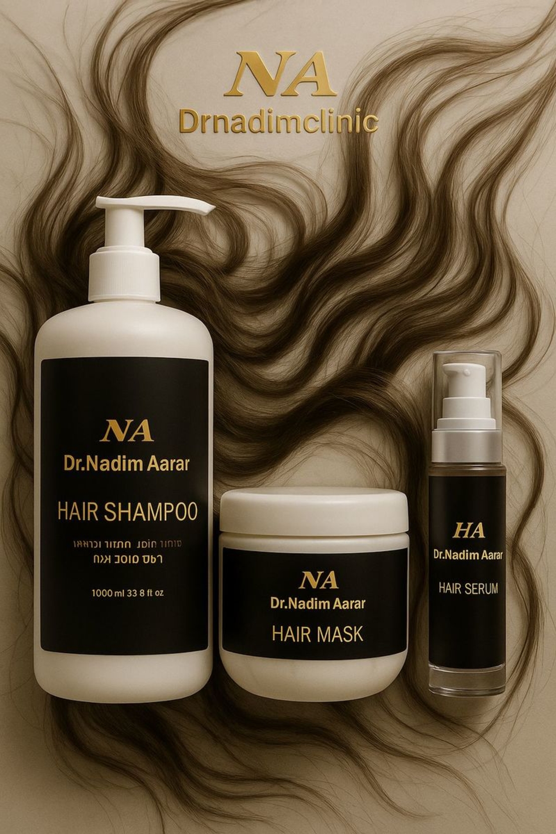 שמפו + מסיכה וספריי