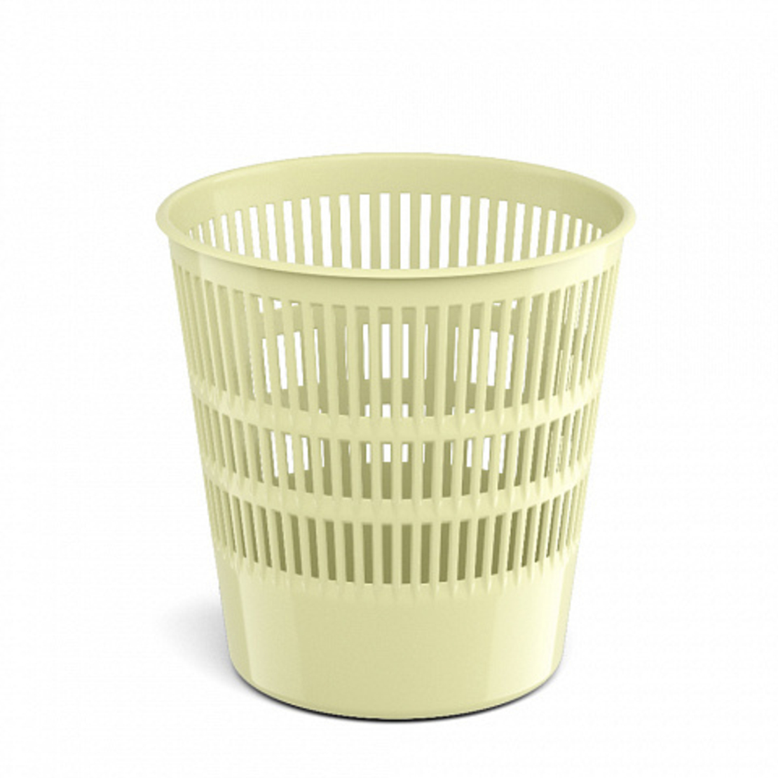 פח לנייר 12 לטר קלסיק פסטל צהוב