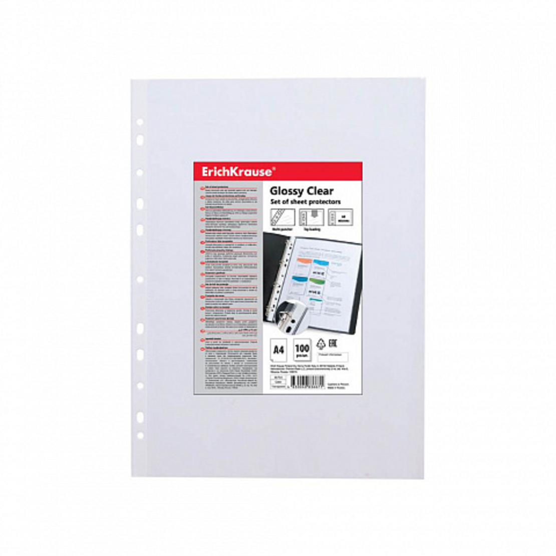 פס לבן 60 מקרון 100 יח' GLOSSY