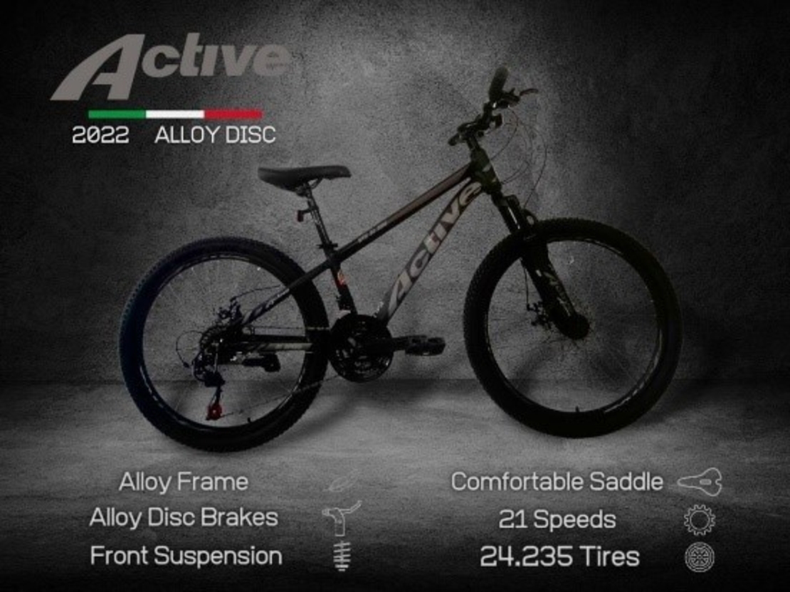 “24 אופני הרים דיסק אלומיניום איזי פאייר MTB