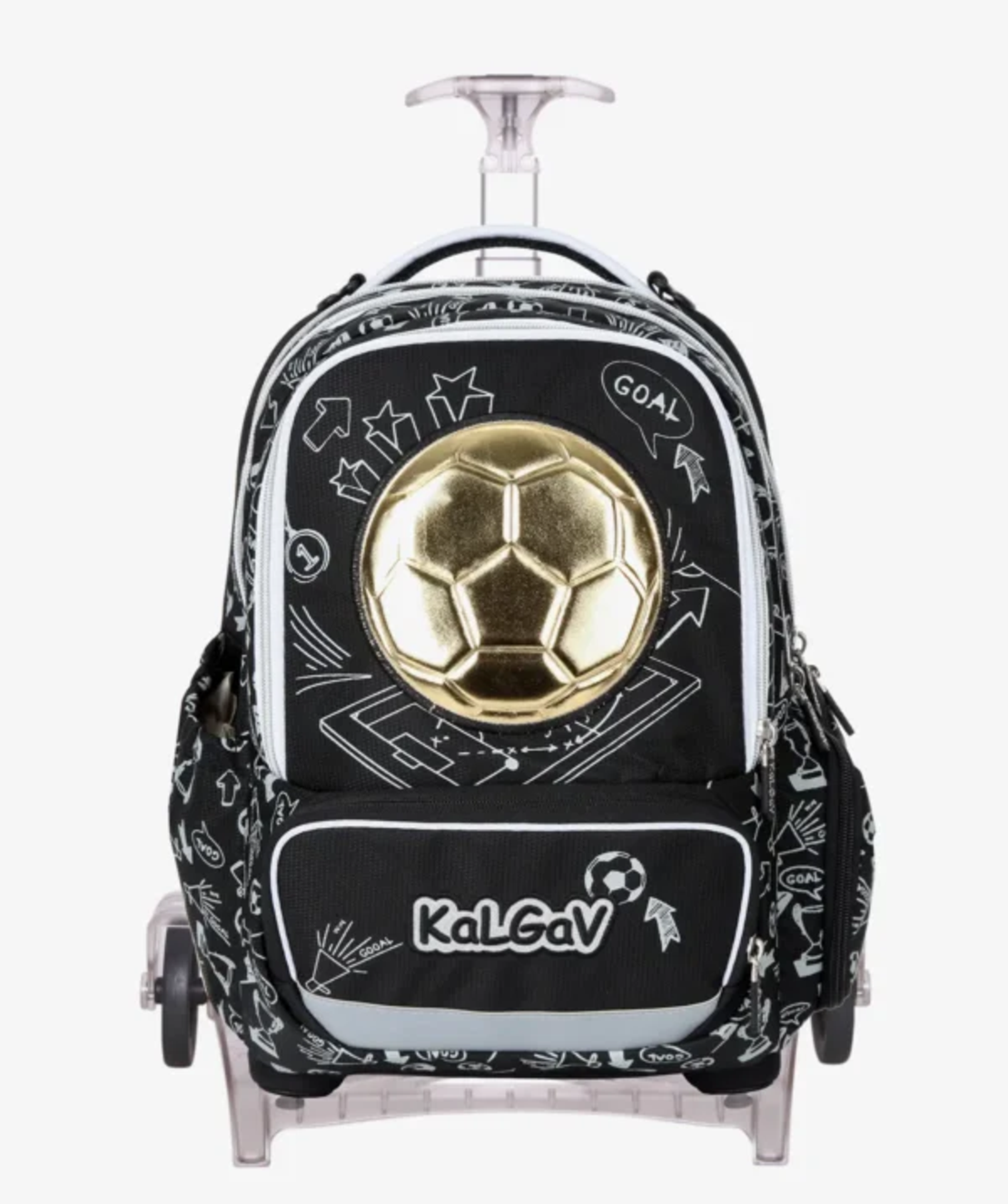 מארז X-Fix trolley Soccer Ball שחור זהב